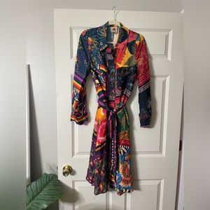Farm rio midi dress size small.